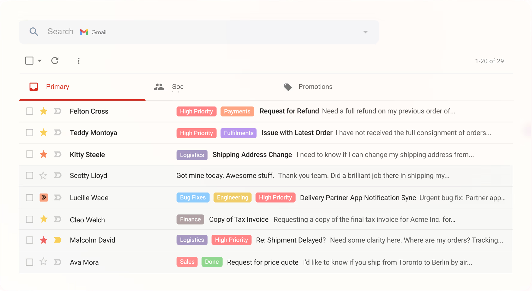 Hiver - Best Gmail-Based Help Desk