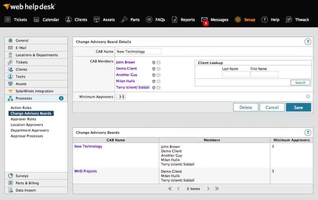 SolarWinds Service Desk - Best for Asset Management