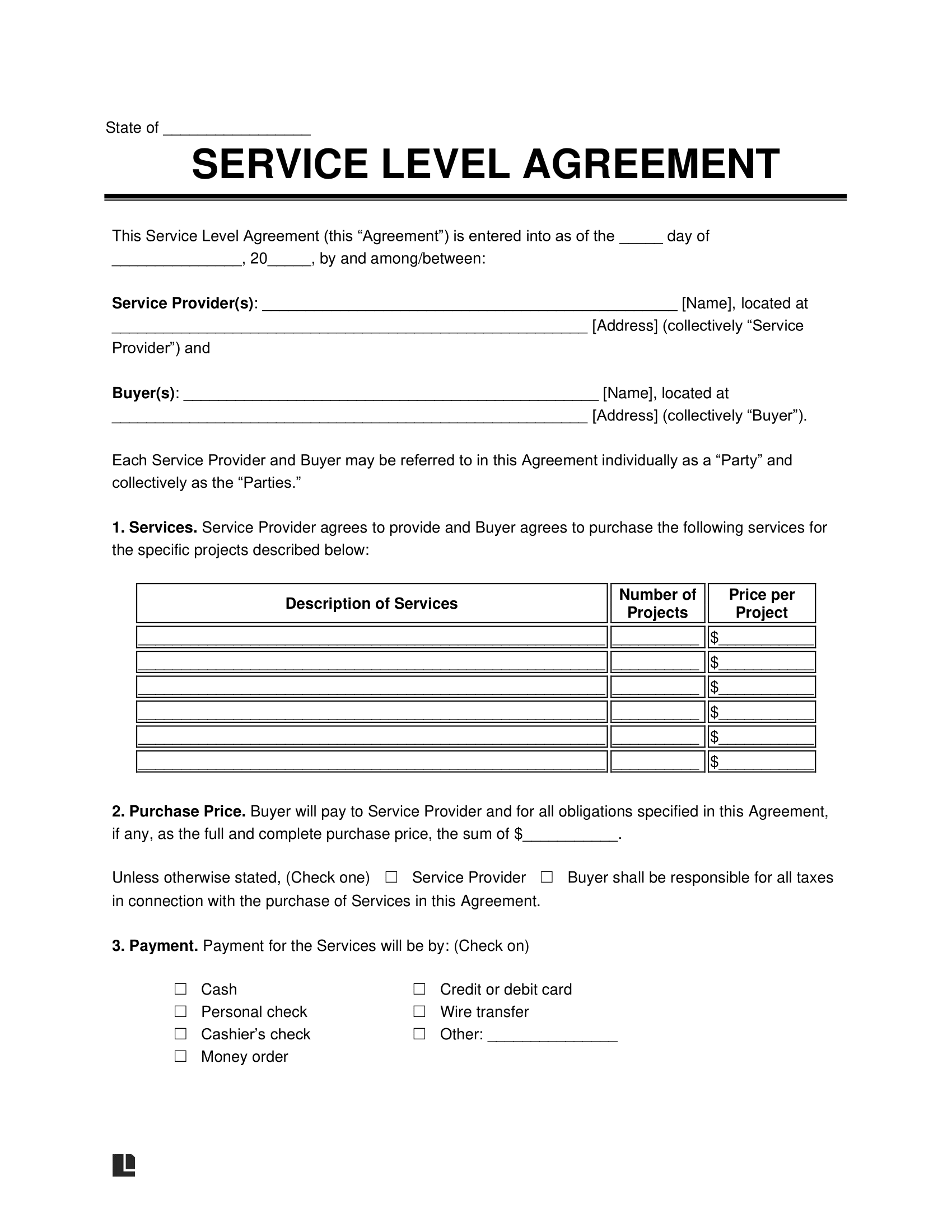 service-level-agreement